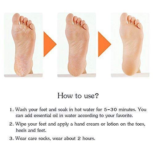 Full Cover Durable Elastic Hole Heel Protect Socks Insole Calluses Soft Silicone Pedicure Feet Care Moisturizing Anti Crack