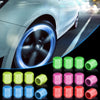 Universal Fluorescent Car Tire Valve Caps ( Random Colors )