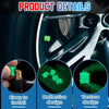 Universal Fluorescent Car Tire Valve Caps ( Random Colors )