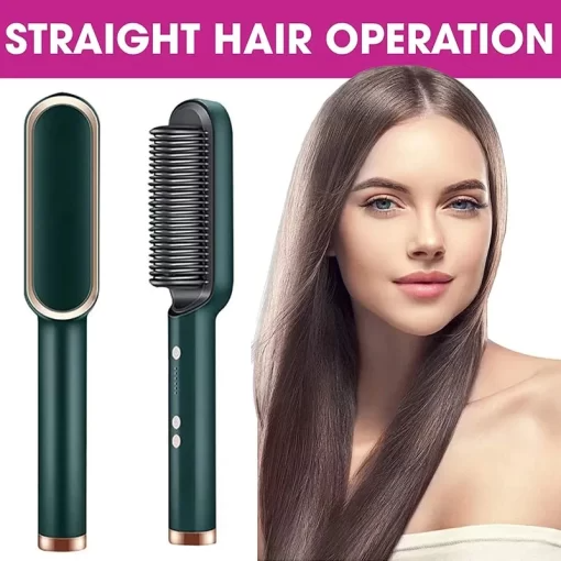 2-in-1 HAIR STRAIGHTENER COMB